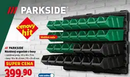 Lidl Parkside nástěnný organizér s boxy nabídka