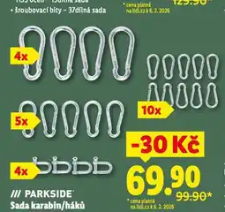 Lidl Parkside sada karabin nabídka