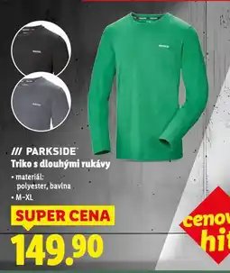 Lidl Triko s dlouhými rukávy nabídka