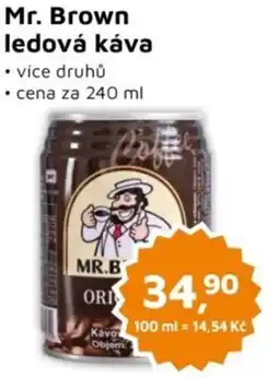 Můjobchod Mr. Brown ledová káva nabídka