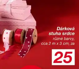 Kik Dárková stuha srdce nabídka
