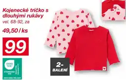 Kik Kojenecké tričko s dlouhými rukávy nabídka