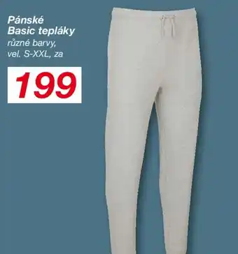 Pánské Basic tepláky
