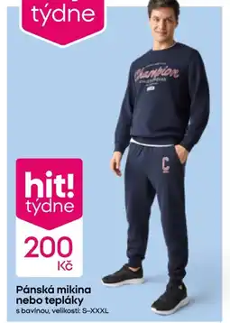 Pepco Pánská mikina nebo tepláky nabídka
