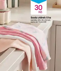 Pepco Sada utěrek 5 ks nabídka