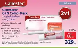 Benu CanestenⓇ GYN Combi Pack nabídka