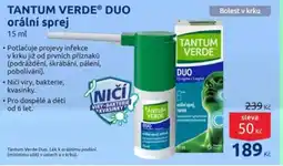 Benu TANTUM VERDEⓇ Duo orální sprej nabídka