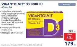 Benu VIGANTOLVITⓇ D3 2000 I.U. nabídka