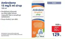 Benu Ambrobene 15 mg/5 ml sirup nabídka
