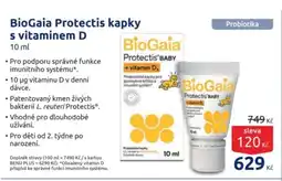 Benu BioGaia Protectis kapky s vitaminem D nabídka