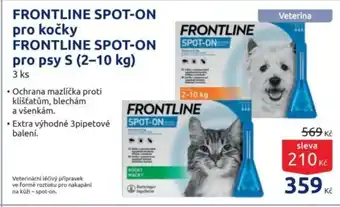 FRONTLINE SPOT-ON pro kočky FRONTLINE SPOT-ON pro psy S