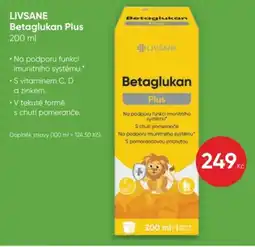 Benu LIVSANE Betaglukan Plus nabídka