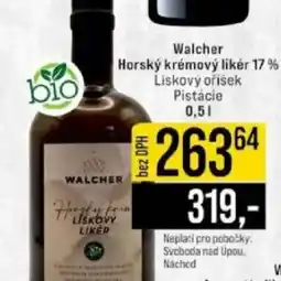 Jip Walcher Horský krémový likér 17% nabídka