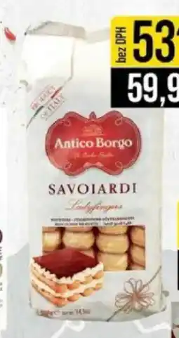 Jip Antico Borgo Savoiardi cukrářské piškoty nabídka