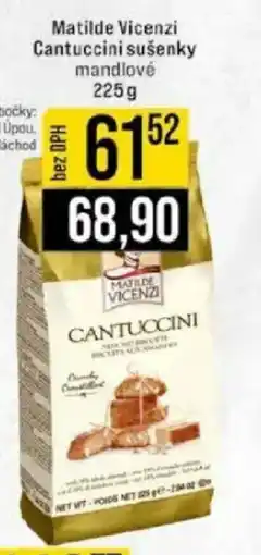 Jip Matilde Vicenzi Cantuccini sušenky nabídka