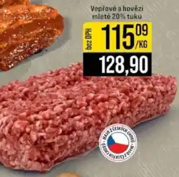 Jip Vepřové a hovězí mleté 20% tuku nabídka
