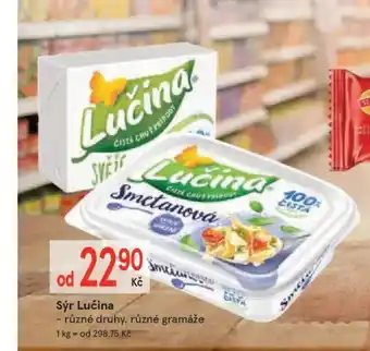 Žabka Sýr Lučina nabídka