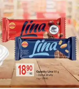 Žabka Oplatky Lina nabídka