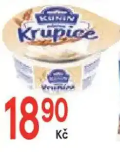 Žabka Mléčná rýže a krupice Kunín nabídka