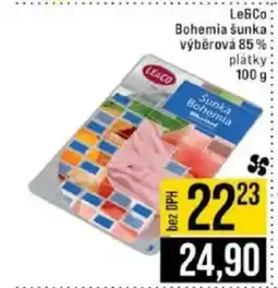 Jip Le&Co Bohemia šunka výběrová 85% nabídka