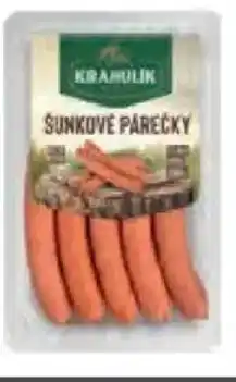 Žabka Párky šunkové nabídka