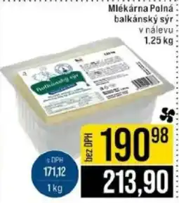 Jip Mlékárna Polná balkánský sýr nabídka