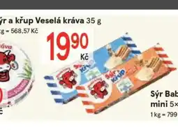Žabka Sýr a křup Veselá kráva nabídka