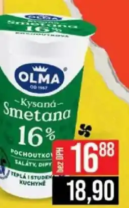 Jip OLMA zakysaná smetana pochoutková 16% nabídka