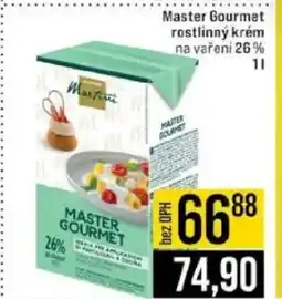 Jip Master Gourmet rostlinný krém na vaření 26% nabídka