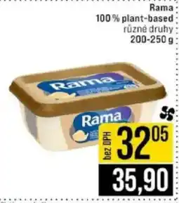 Jip Rama 100% plant-based nabídka