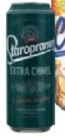 Žabka Staropramen extra chmelená PLECH nabídka