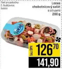 Jip Locus chobotnicový salát nabídka