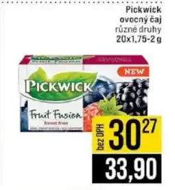 Jip PICKWICK ovocný čaj nabídka