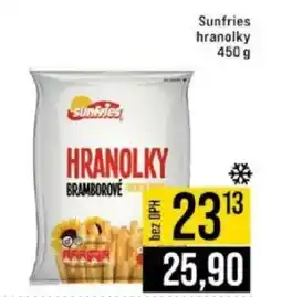 Jip Sunfries hranolky nabídka