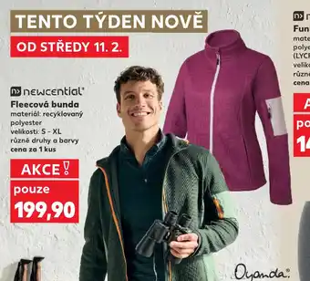 Newcential fleecová bunda