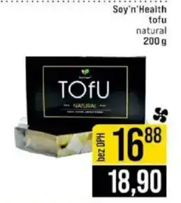Jip Soy'n'Health tofu natural nabídka