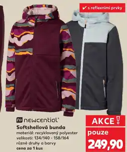 Kaufland Newcential Softshellová bunda nabídka