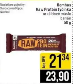 Jip Bombus Raw Protein tyčinka nabídka