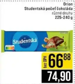 Jip Studentská pečeť čokoláda nabídka