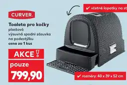 Kaufland CURVER Toaleta pro kočky plastová nabídka