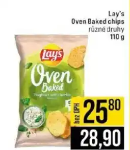 Jip Lay's Oven Baked chips nabídka