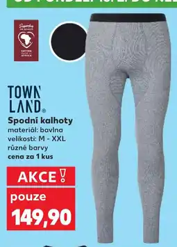 Kaufland Town land spodní kalhoty nabídka