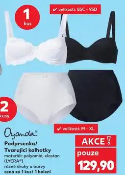 Kaufland Oyanda Podprsenka/ Tvarující kalhotky nabídka