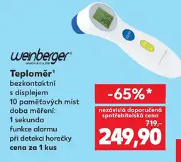 Kaufland Weinberger Teploměr nabídka