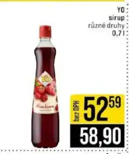 Jip YO sirup nabídka