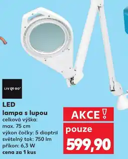 Kaufland LED lampa s lupou nabídka
