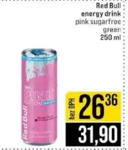 Jip Red Bull energy drink nabídka