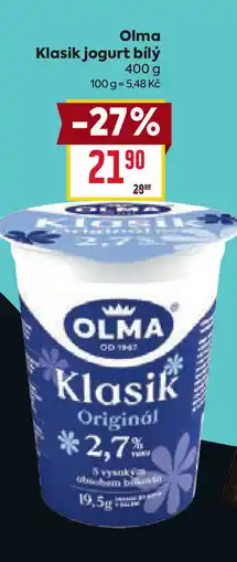 Billa Olma Klasik jogurt bílý nabídka