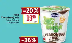 Billa Míša Tvarohový mls nabídka