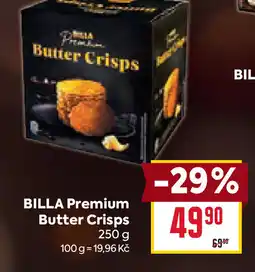 Billa BILLA Premium Butter Crisps nabídka